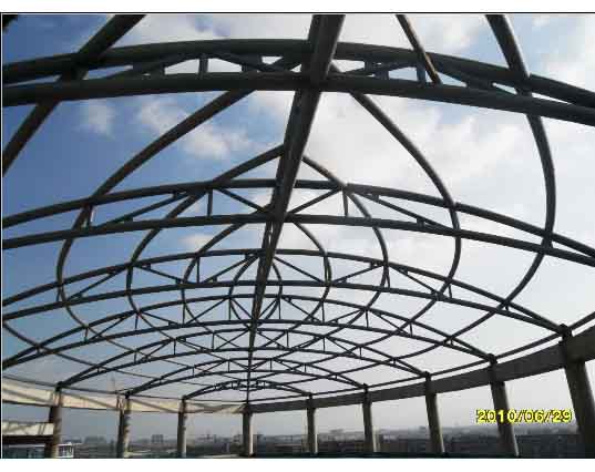 津南中煤朔州宾馆管桁架工程