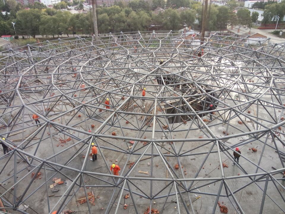 津南全民健身中心网架